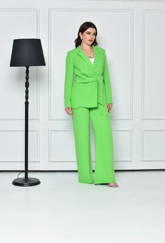Lime Color - Two Piece Outfits