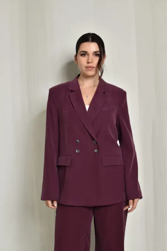 Burgundy  Suit two Pieces PR2925-5