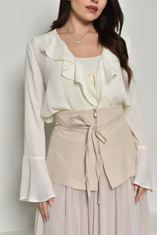 Beige Shirt -001