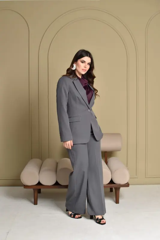 Grey Two Pieces Outfits - SB0126-03