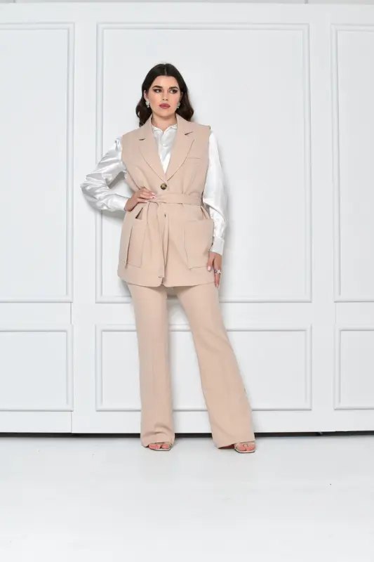 Beige Color - Two Piece Outfits