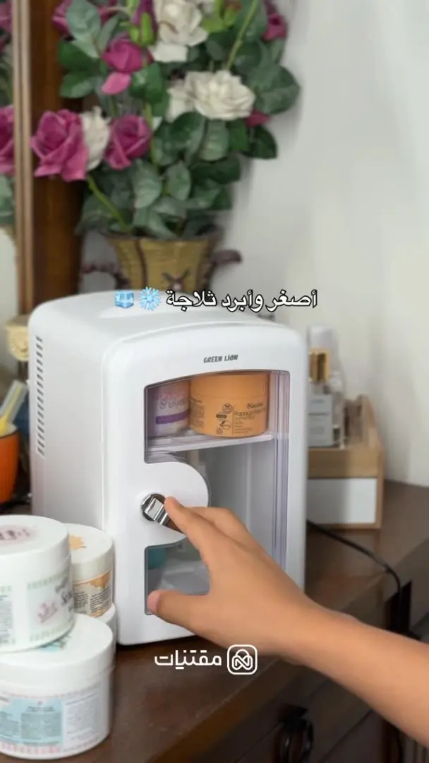 ثلاجة صغيرة