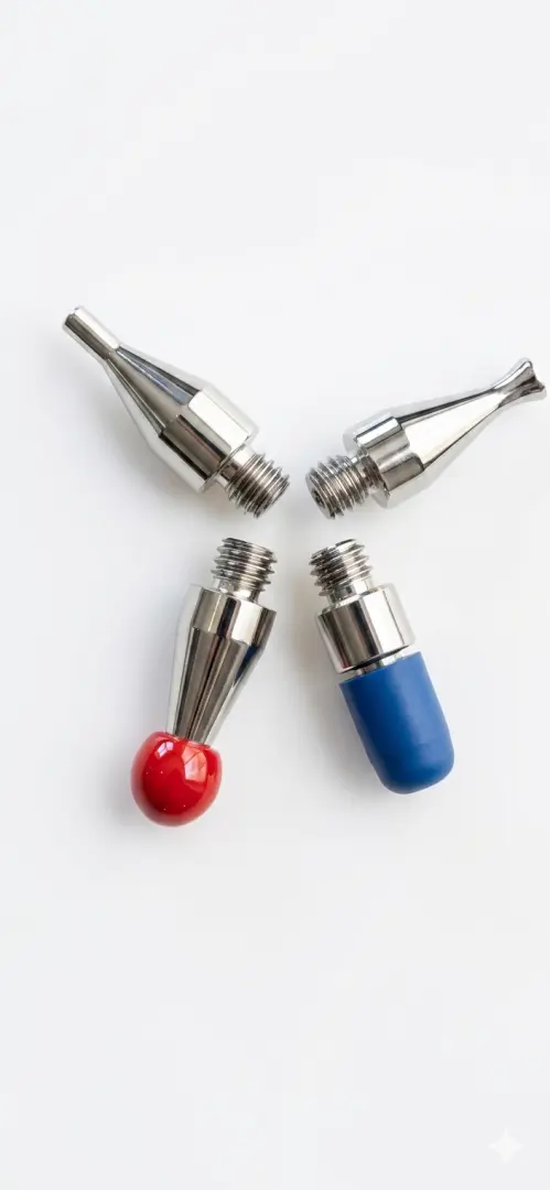 4Piece Stainless Steel Interchangeable PDR Blinding Tip Set (M8)
