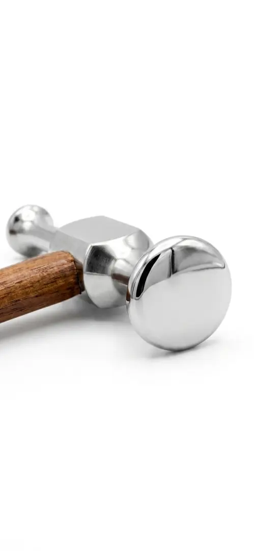 PDR Ergonomic Stainless Steel Blending Hammer (Wooden Handle)