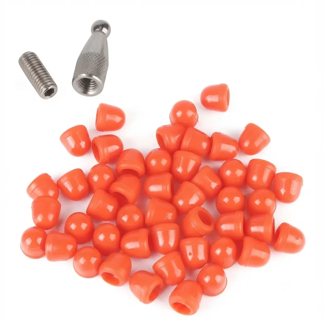 رأس من نوع الكرزه Red Soft Cherry مع 50 غطاء القابل للتبديل
