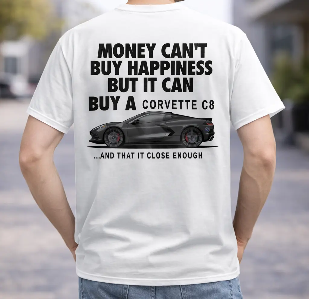 CORVETTE C8 تيشيرت