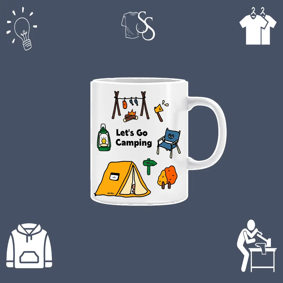 Let's Go Camping كوب