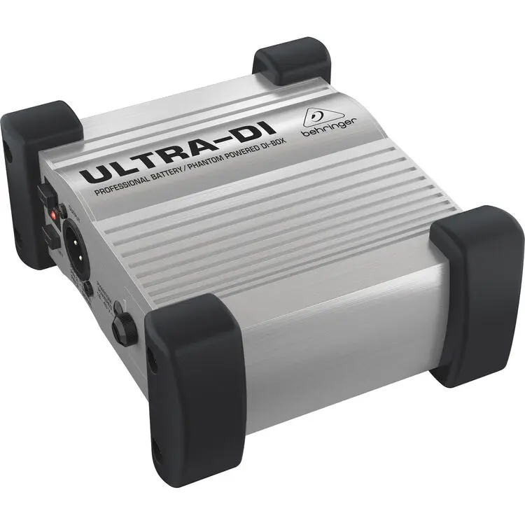 Behringer DI100 Single-Channel Active Battery-Phantom-Powered Direct Box