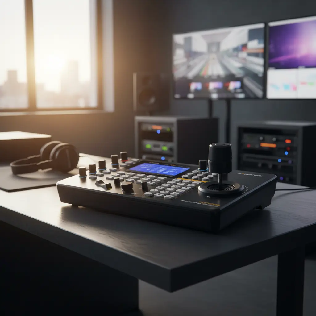 AVMATRIX IP & Serial PTZ Camera Controller with NDI