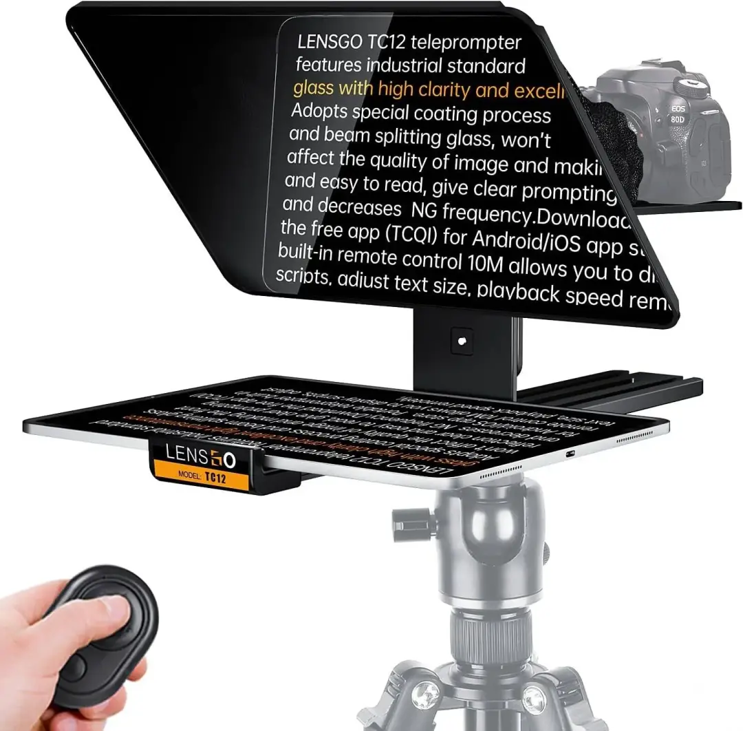 LensGo TC12 TELEPROMPTER 12.9"
