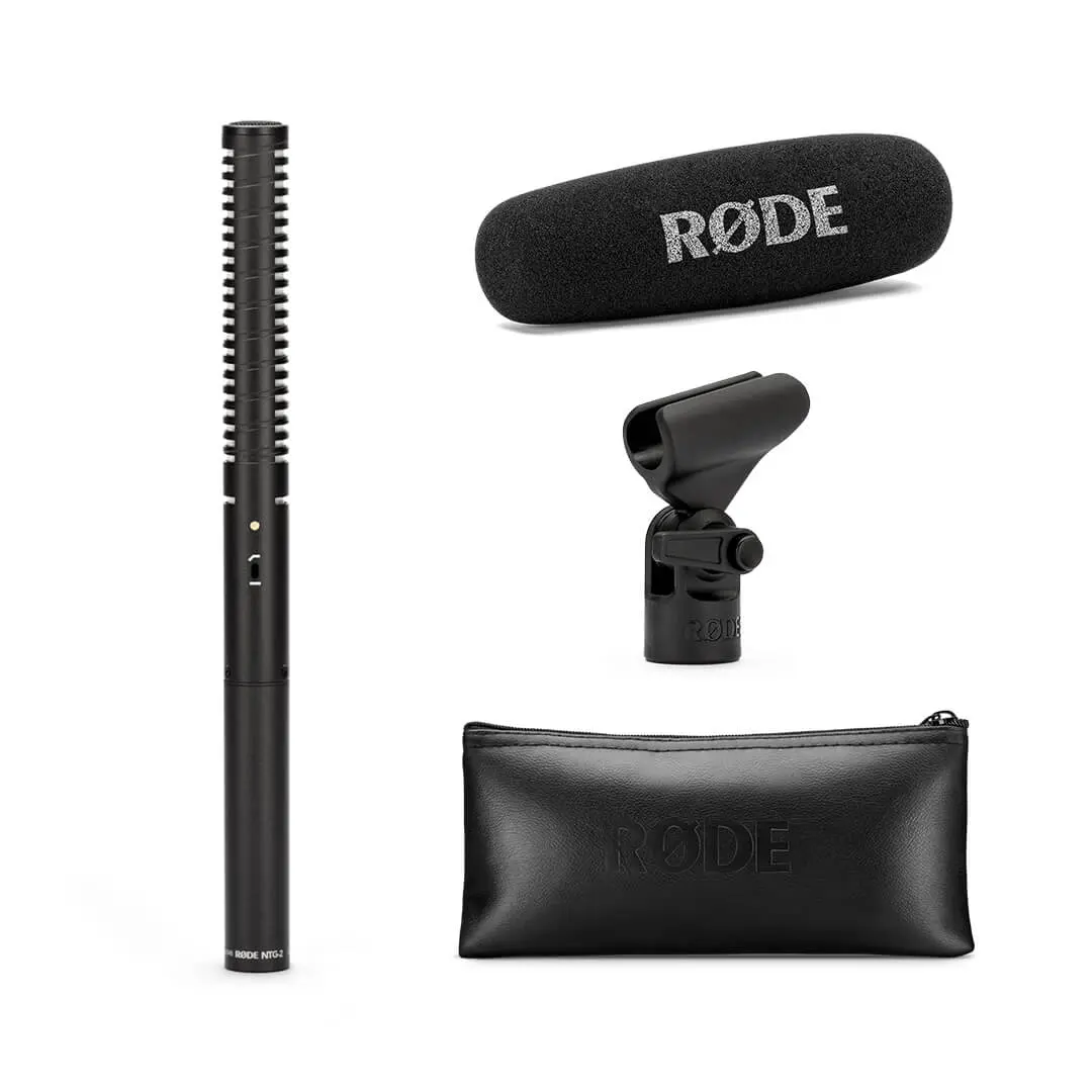 RODE NTG2 Dual-power Shotgun Microphone