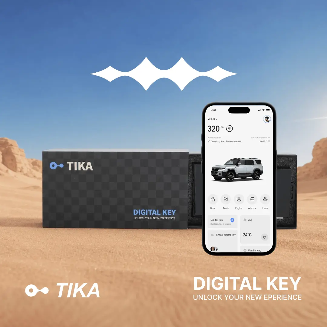 Tika Digital Key Leopard 8