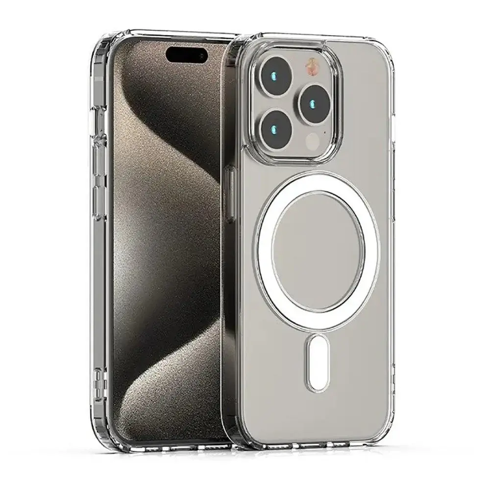 Wizard Crystal Clear Magsafe Case 15 Pro Max