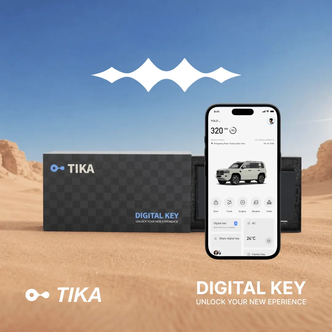 Tika Digital Key Leopard 5