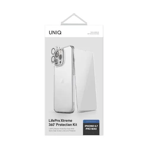 UNIQ 14 PRO MAX Life Pro Xtreme 360 Protection Kit