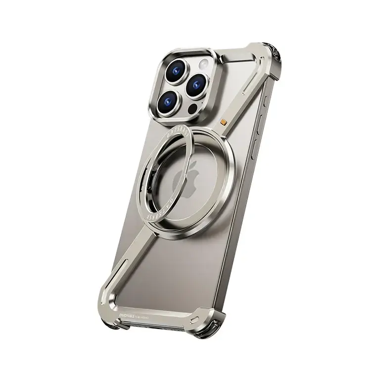 Wizard Z Mag Stand Case 15 Pro Max Grey