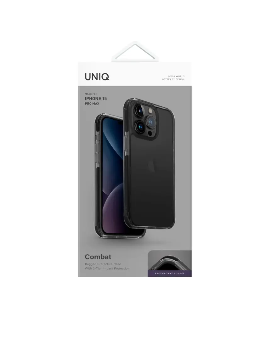 UNIQ 15 PRO MAX Combat Black