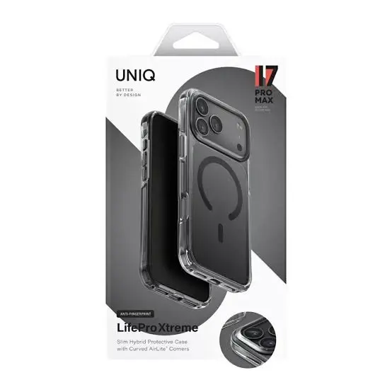 UNIQ I Phone 17 Pro Max LifeProXtreme Black