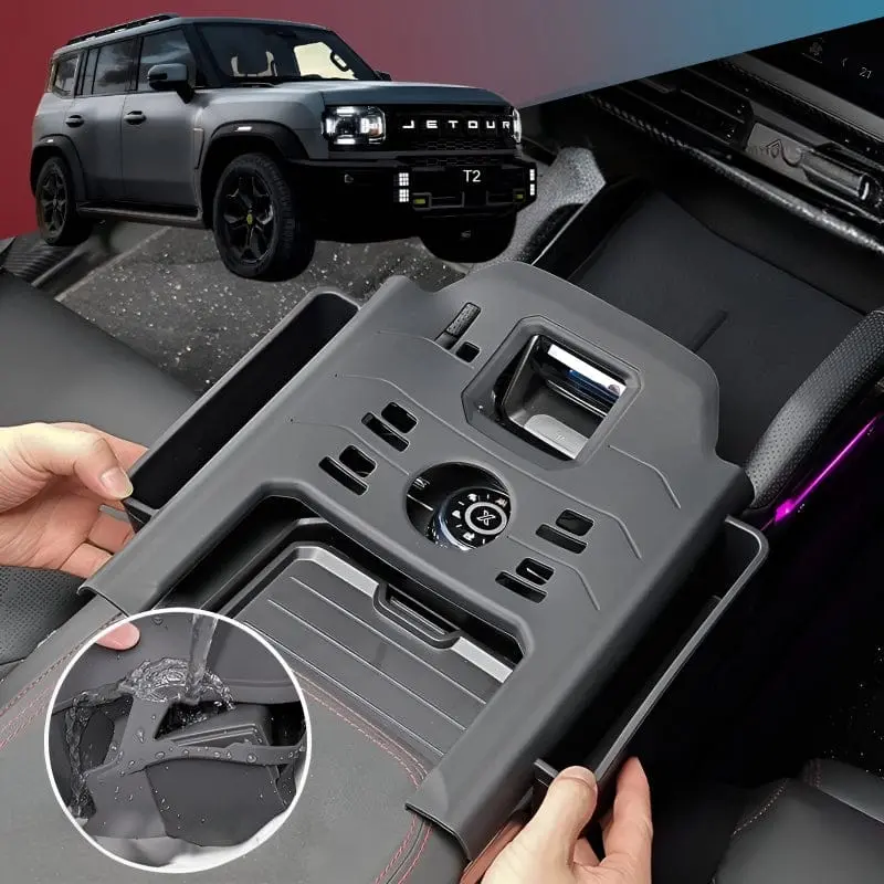Jetour T2 Gear Console Ruber