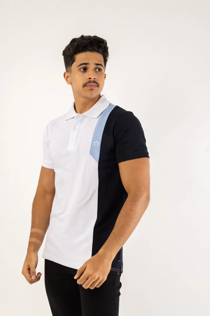 105White polo