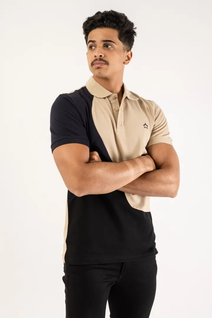 103Beige polo