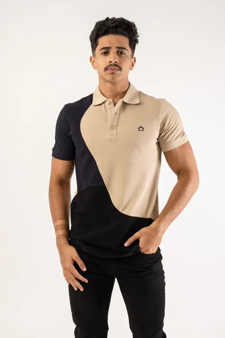 103Beige polo
