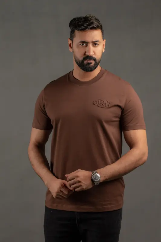 Brown T-shirt