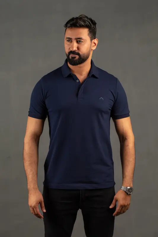 Navy ll Polo T-shirt