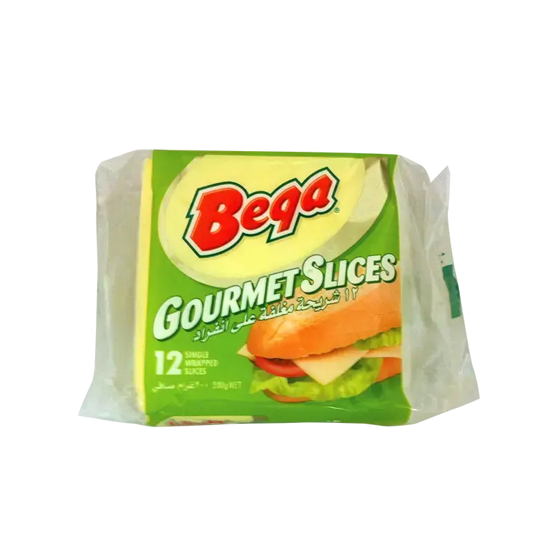 BEGA Gourmet Slice Cheese 200g