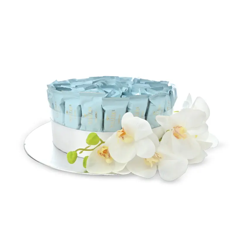 Modern Round Almond Honey Nougat