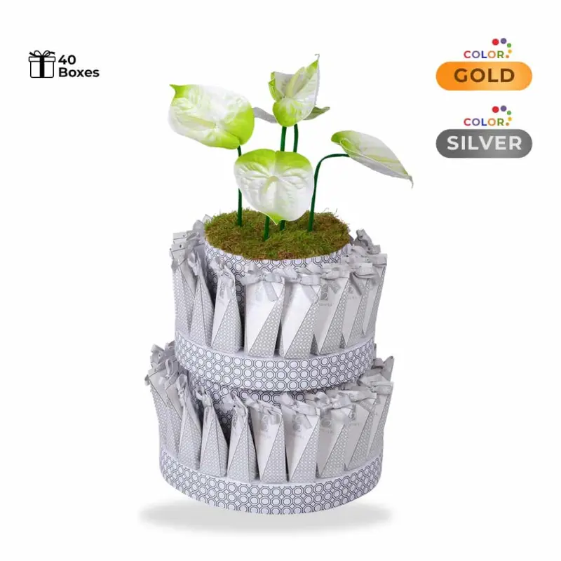 Round Giveaway Stand 40