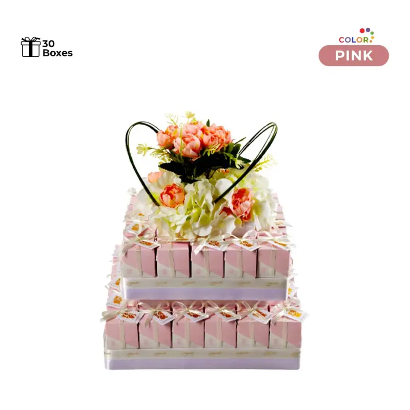 Pink Giveaway Stand