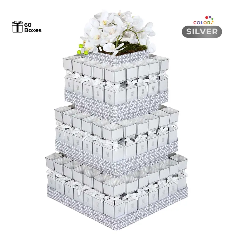 Square Giveaway Stand 1 (60 Boxes)
