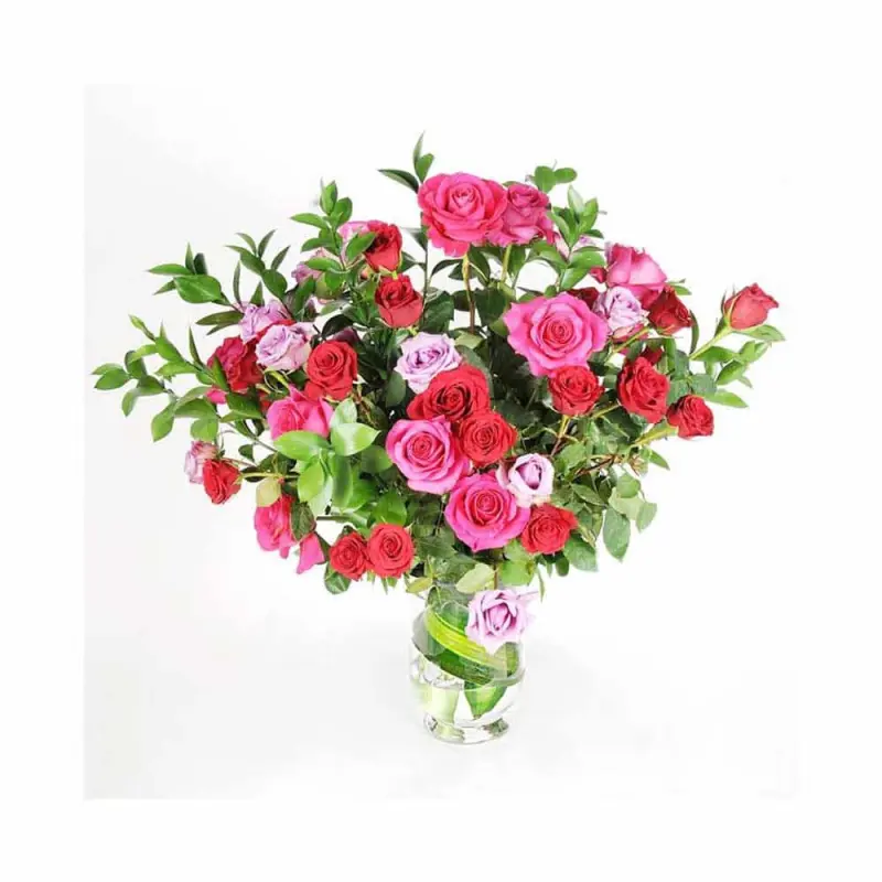 Mixed Dramatic Three Dozen Flowers