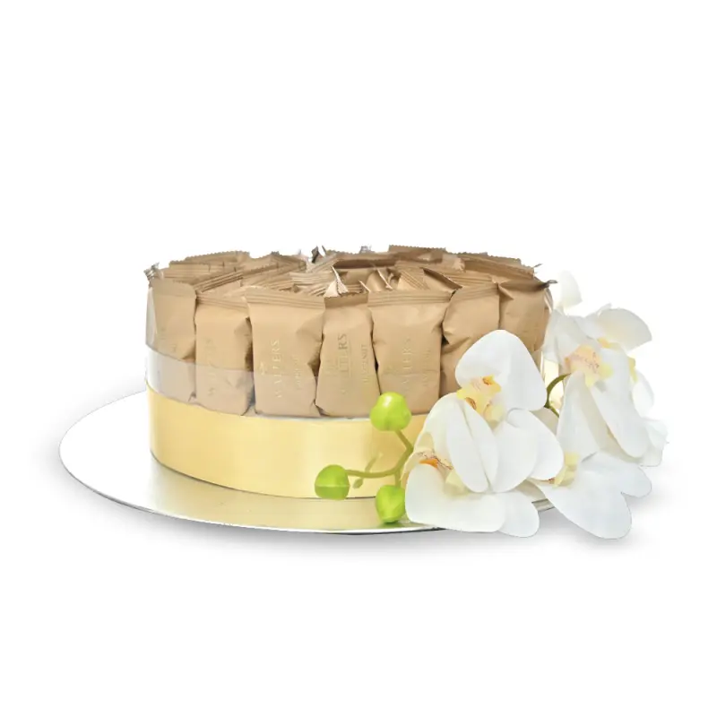 Modern Round Hazelnut Honey Nougat