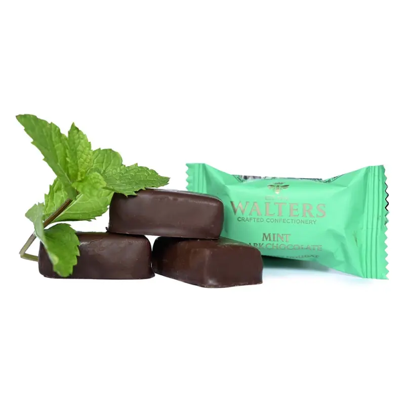 Dark Chocolate Nougat with Mint