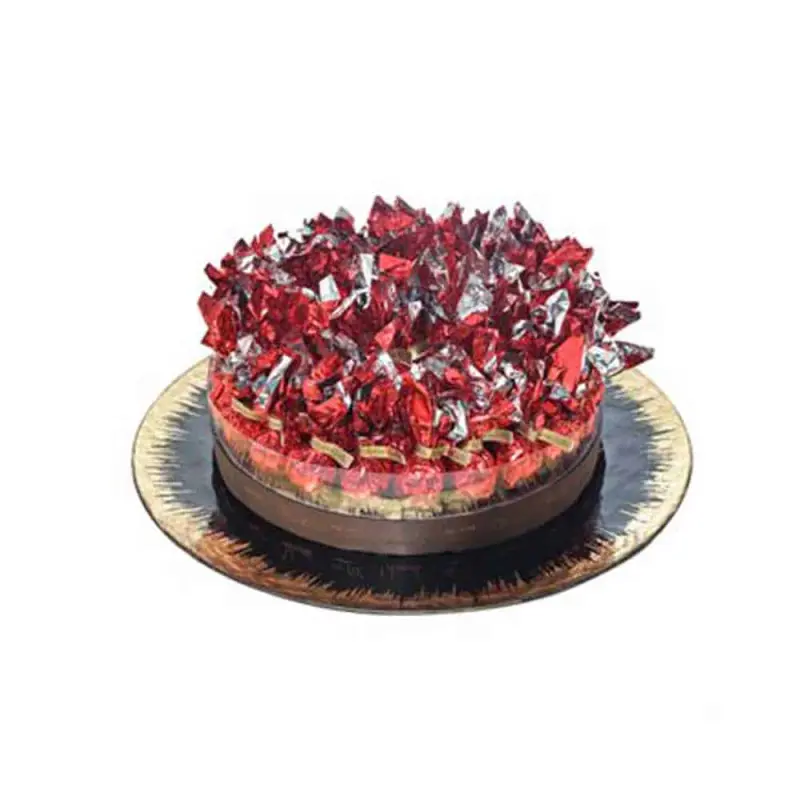 Red Gianduja Plate