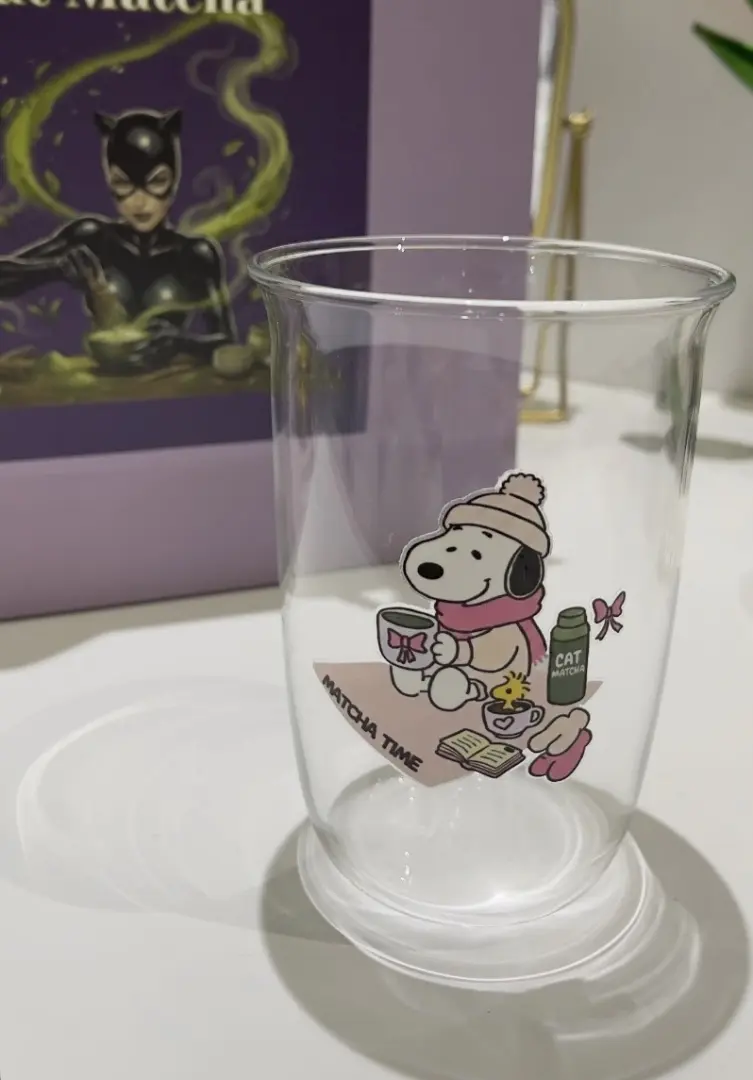 Cup cat matcha