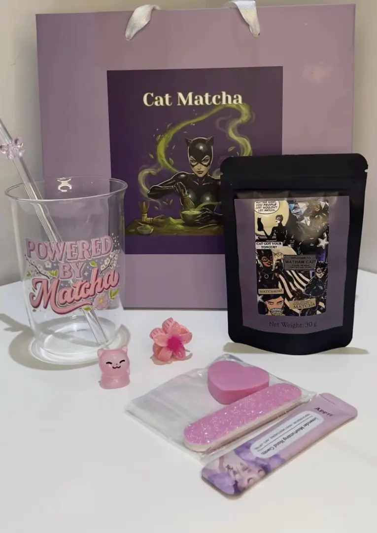 Matcha and cup