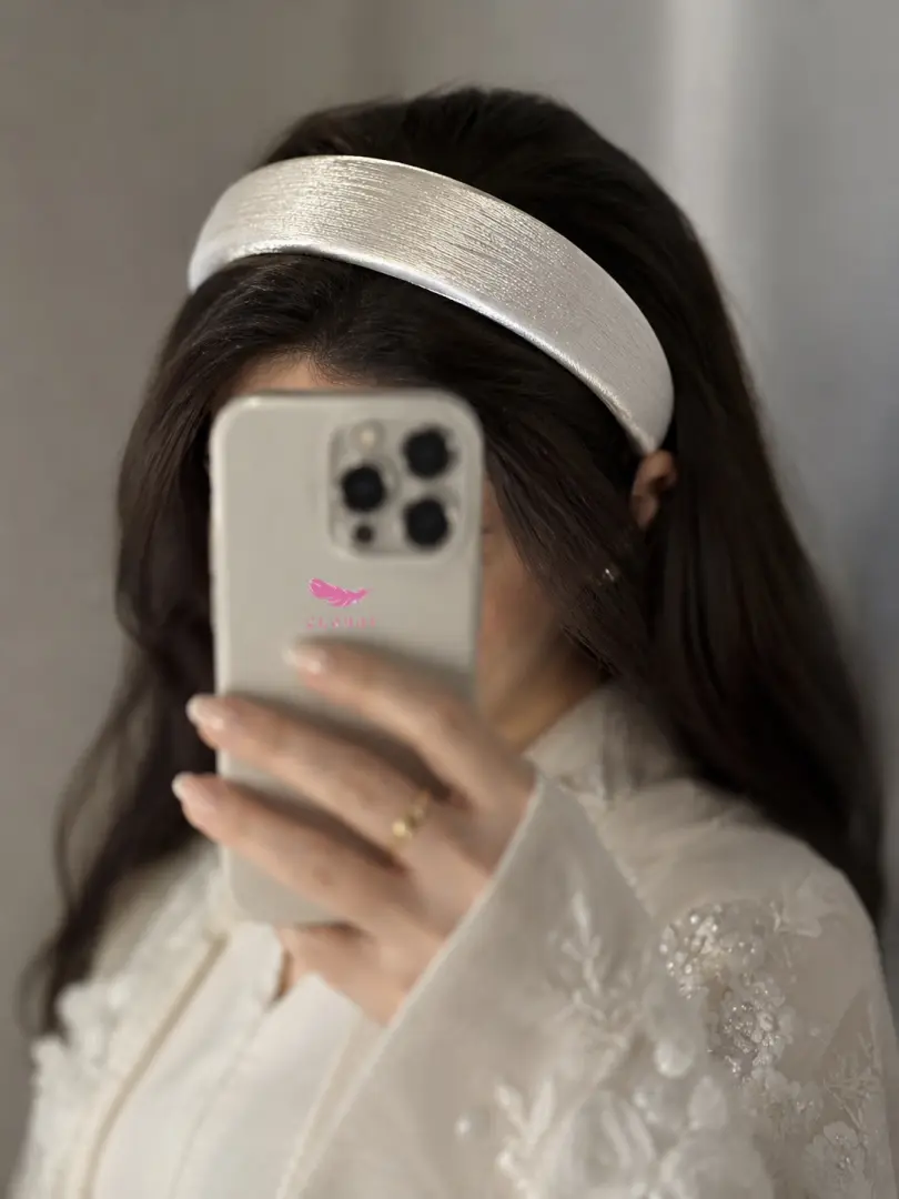 Grey headband