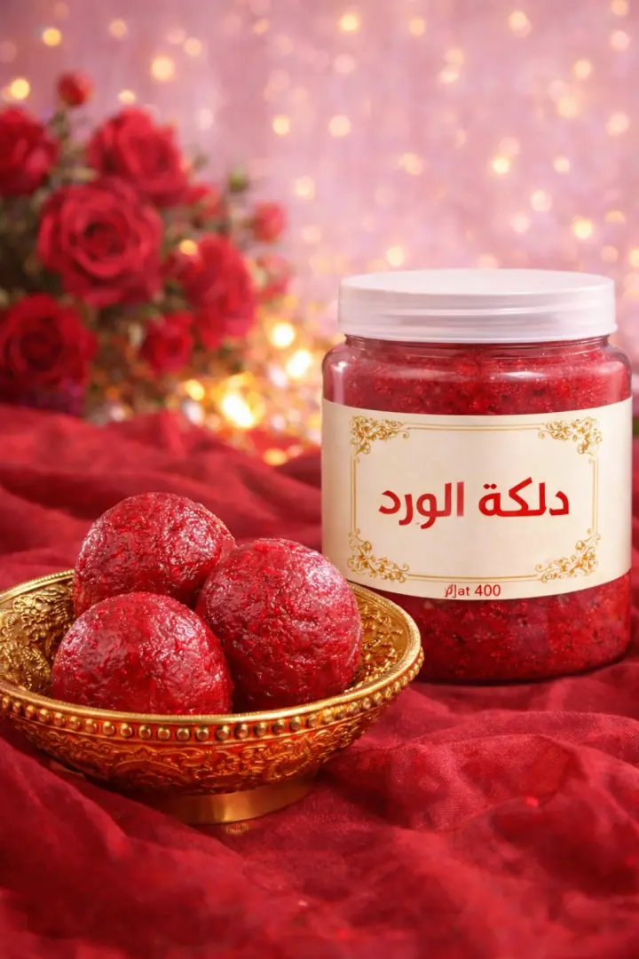 دلكه الورد