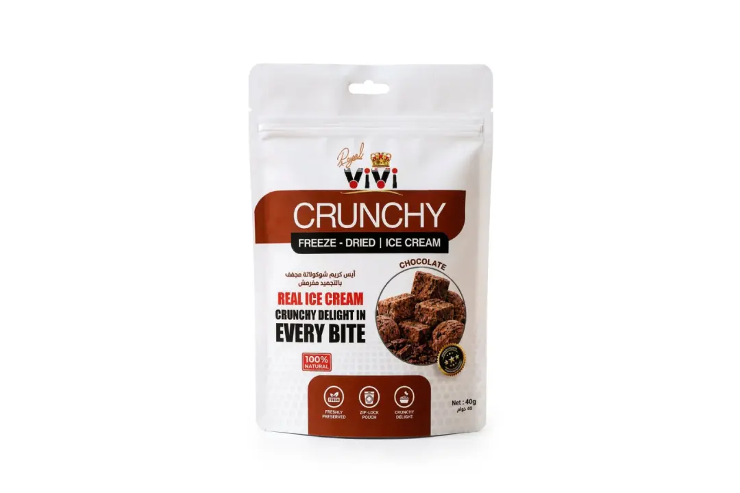 CRUNCHY CHOCLATE REAL ICE CREAM