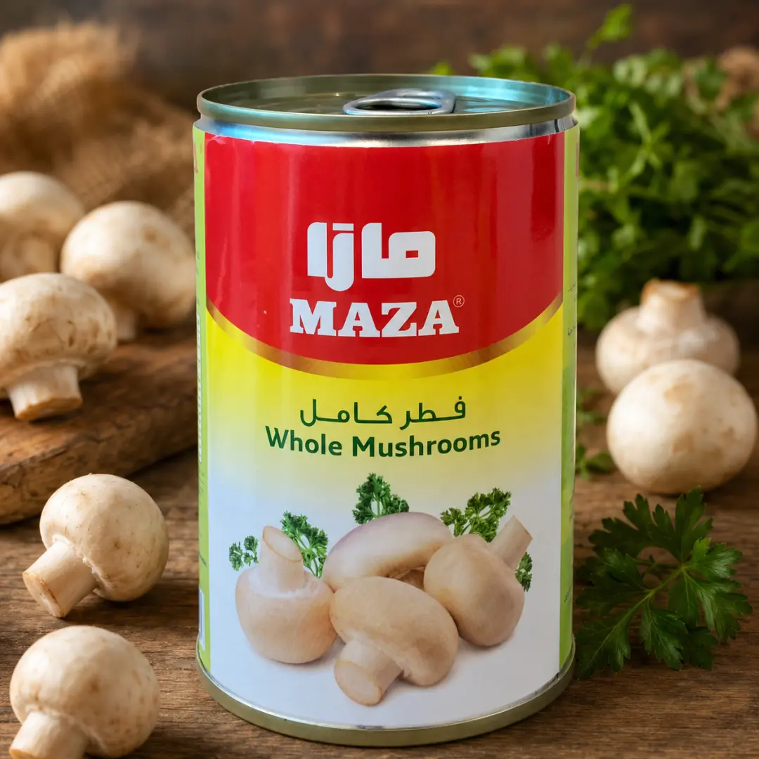 فطر كامل معلب من مازا، 400 جرام