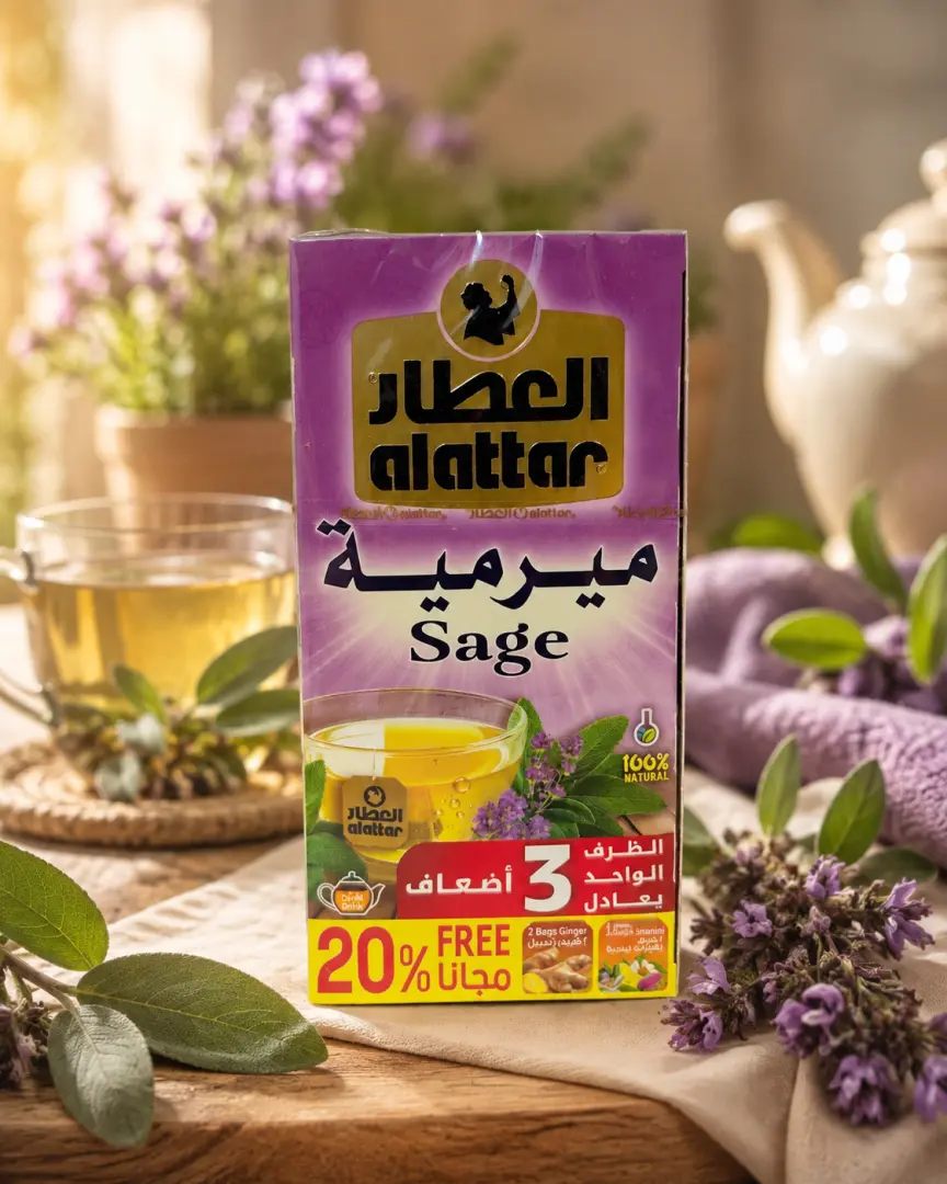 شاي أعشاب بالميرمية من العطار