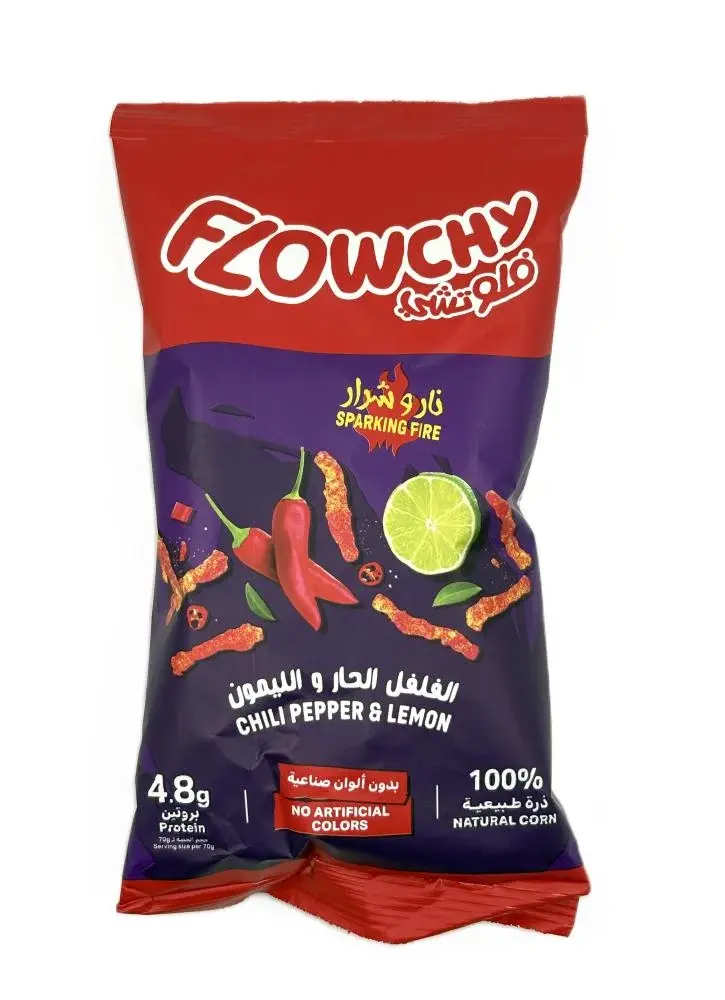 رقائق بطاطس بالليمون من فلوتشي