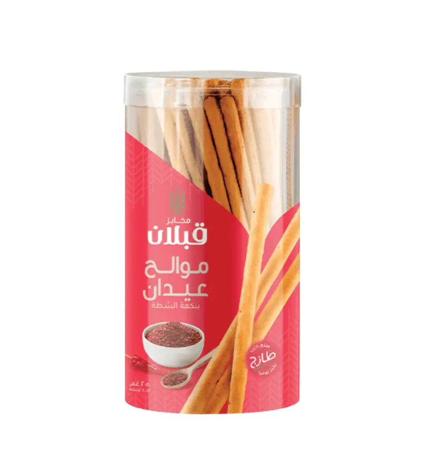 بسكويت أصابع بالفلفل الحار من مخابز قبلان