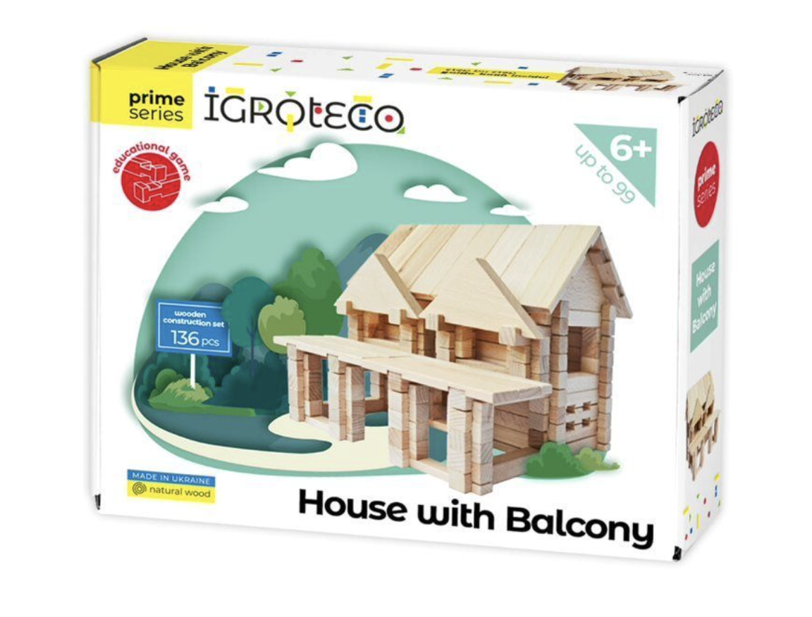 Huis met balkon