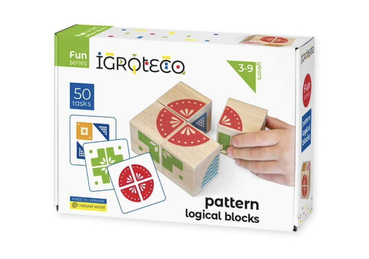 Houten kubussen – Maak een patroon