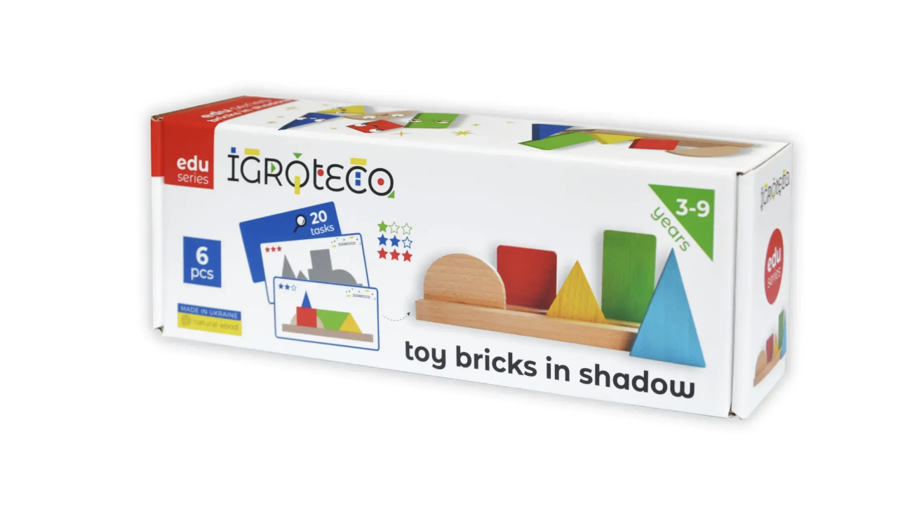 Houten spel “Vormen en Schaduwen”