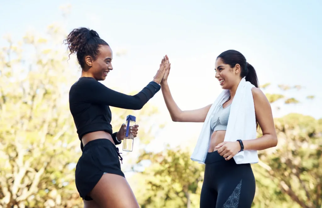 Naturverbundeheit, Wandern und Sport mit Freunden
